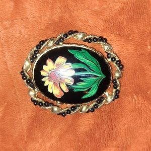 Vintage, gold tone broach